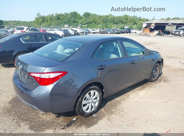 2T1BURHE5GC489433 2016 TOYOTA COROLLA Gray Tył prawy