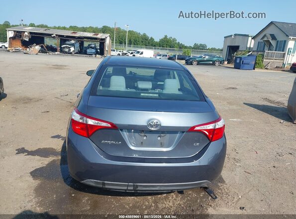 2T1BURHE5GC489433 2016 TOYOTA COROLLA Gray 
