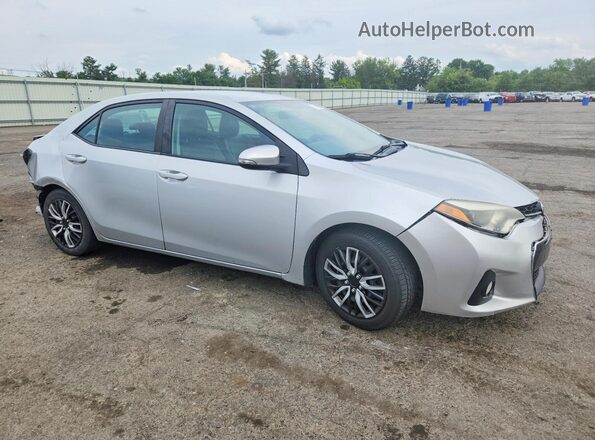 2T1BURHE5GC512936 2016 TOYOTA COROLLA Silver Front right