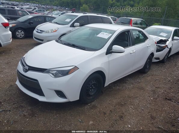 2T1BURHE5GC529266 2016 TOYOTA COROLLA White Przód lewy