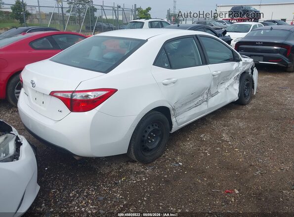 2T1BURHE5GC529266 2016 TOYOTA COROLLA White Tył prawy