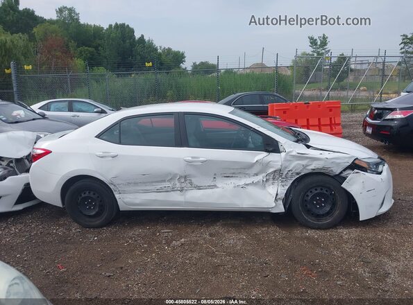 2T1BURHE5GC529266 2016 TOYOTA COROLLA White Widok wnętrza z tyłu