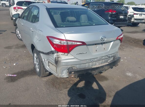 2T1BURHE5GC554748 2016 TOYOTA COROLLA Silver წინა ხედი