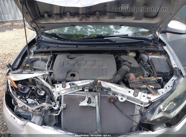 2T1BURHE5GC572702 2016 TOYOTA COROLLA Silver უკანა ხედი