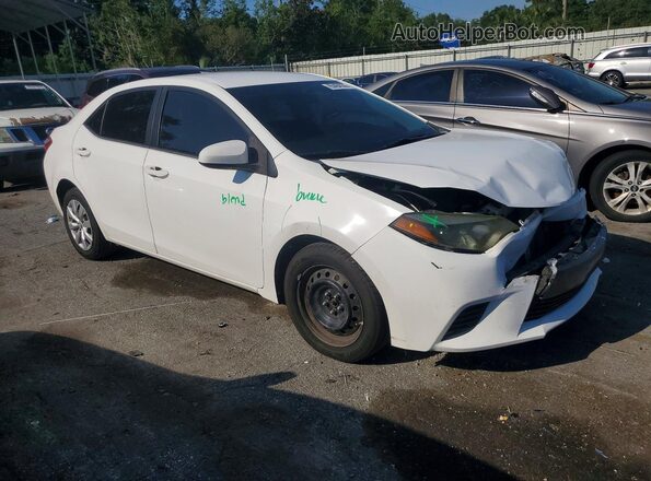 2T1BURHE5GC573316 2016 TOYOTA COROLLA White Front right