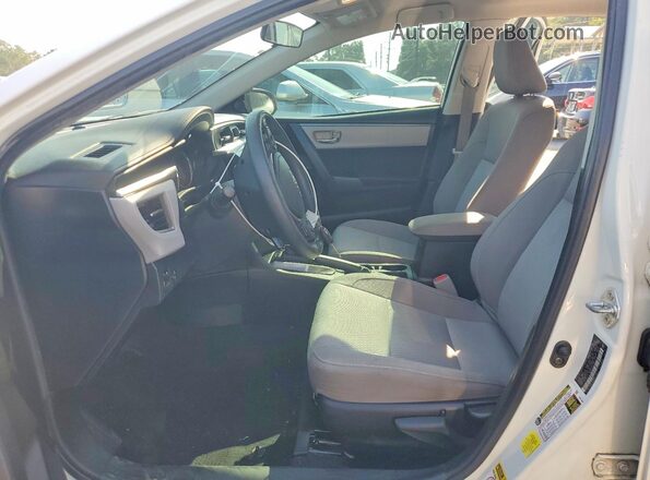 2T1BURHE5GC573316 2016 TOYOTA COROLLA White Front interior view