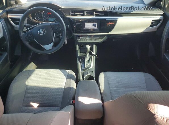 2T1BURHE5GC573316 2016 TOYOTA COROLLA White Dashboard view