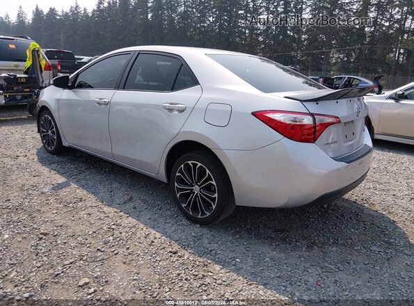 2T1BURHE5GC588740 2016 TOYOTA COROLLA Silver Հետևի ձախ