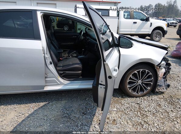 2T1BURHE5GC588740 2016 TOYOTA COROLLA Silver Սալոնի դիմացի տեսք