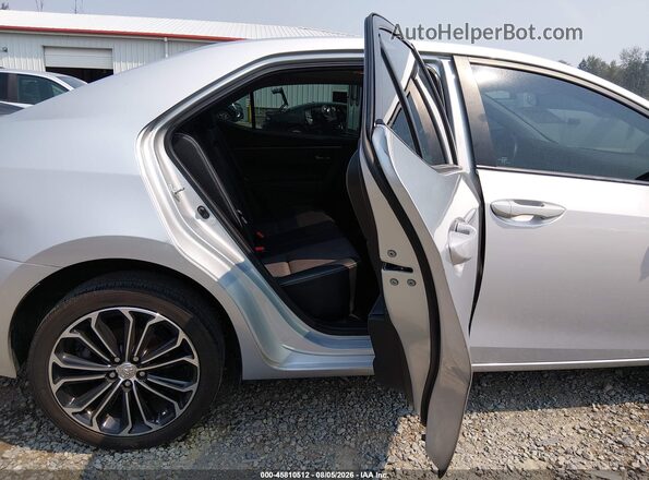 2T1BURHE5GC588740 2016 TOYOTA COROLLA Silver VIN կոդի պիտակի տեսք