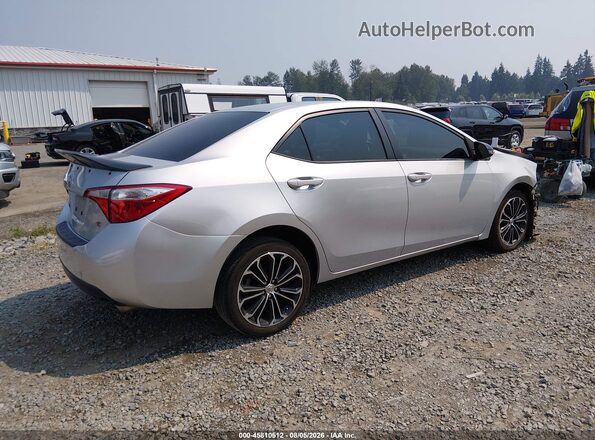 2T1BURHE5GC588740 2016 TOYOTA COROLLA Silver Հետևի աջ
