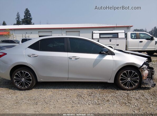 2T1BURHE5GC588740 2016 TOYOTA COROLLA Silver Սալոնի 360 աստիճան տեսք