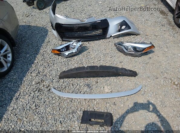 2T1BURHE5GC588740 2016 TOYOTA COROLLA Silver Սարքավորումների վահանակի տեսք