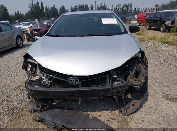 2T1BURHE5GC588740 2016 TOYOTA COROLLA Silver Սալոնի հետևի տեսք