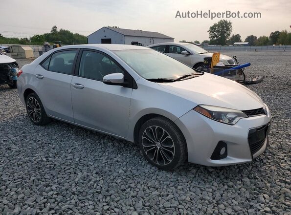 2T1BURHE5GC601342 2016 TOYOTA COROLLA Silver წინა მარჯვენა