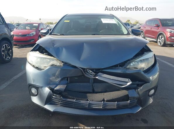 2T1BURHE5GC624278 2016 TOYOTA COROLLA Blue Widok zestawu wskaźników