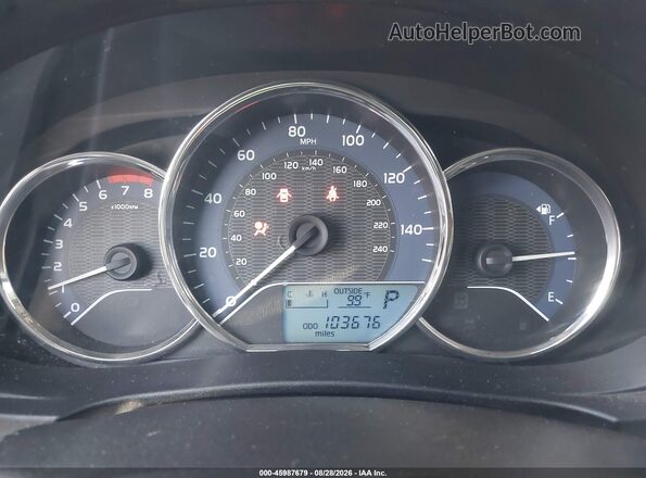 2T1BURHE5GC624278 2016 TOYOTA COROLLA Blue Widok tylnych siedzeń