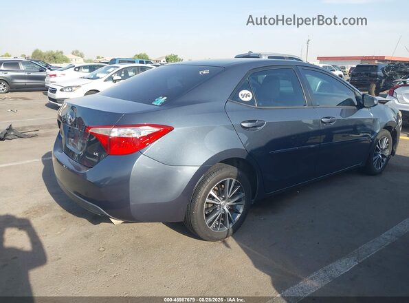 2T1BURHE5GC624278 2016 TOYOTA COROLLA Blue Tył prawy