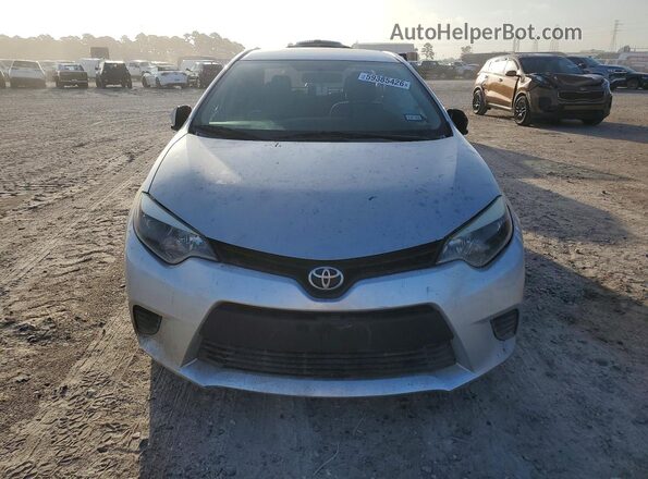 2T1BURHE5GC648676 2016 TOYOTA COROLLA Silver Front view