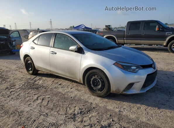 2T1BURHE5GC648676 2016 TOYOTA COROLLA Silver Front right