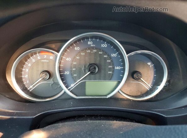 2T1BURHE5GC648676 2016 TOYOTA COROLLA Silver Instrument cluster view