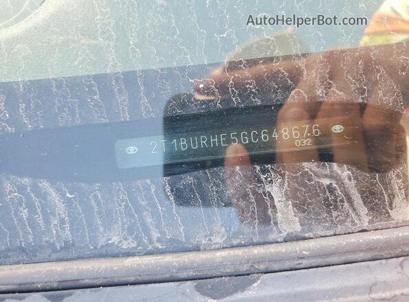 2T1BURHE5GC648676 2016 TOYOTA COROLLA Silver Engine compartment view