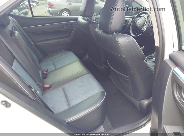2T1BURHE5GC661752 2016 TOYOTA COROLLA White VIN კოდის სტიკერის ხედი