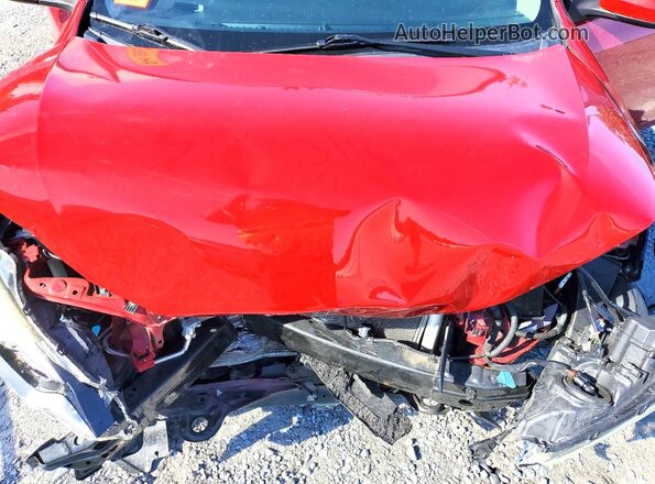 2T1BURHE5GC674825 2016 TOYOTA COROLLA Red Սալոնի հետևի տեսք