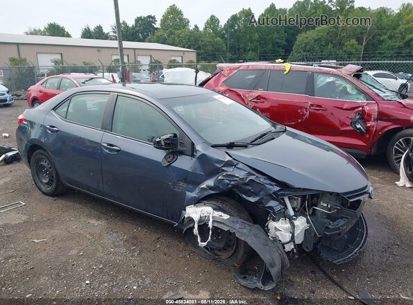 2T1BURHE5GC682813 2016 TOYOTA COROLLA Gray Vista frontal