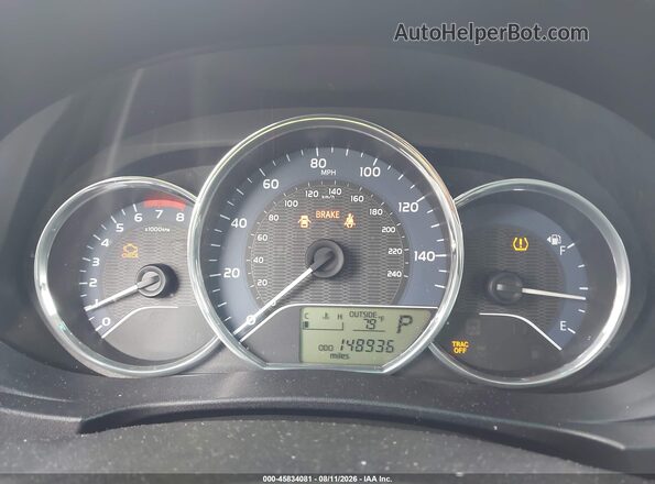 2T1BURHE5GC682813 2016 TOYOTA COROLLA Gray Vista de los asientos traseros