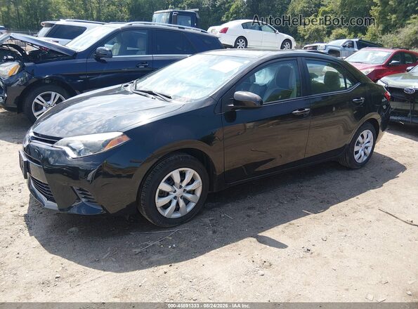 2T1BURHE5GC731122 2016 TOYOTA COROLLA Black Front left