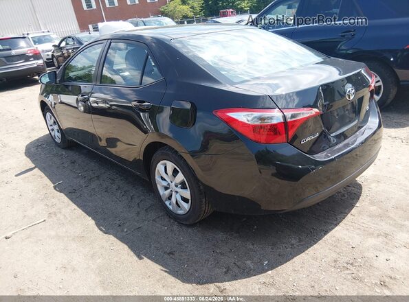 2T1BURHE5GC731122 2016 TOYOTA COROLLA Black Rear left