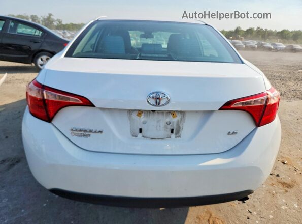 2T1BURHE5HC786543 2017 TOYOTA COROLLA White Vista trasera