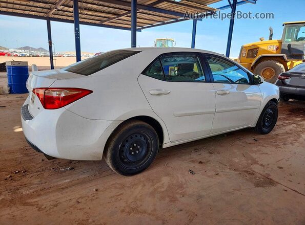 2T1BURHE5HC821940 2017 TOYOTA COROLLA Белый Задняя правая четверть