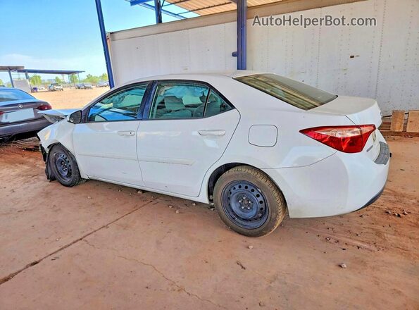 2T1BURHE5HC821940 2017 TOYOTA COROLLA Белый Задняя левая четверть