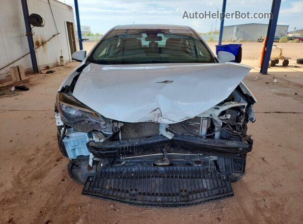 2T1BURHE5HC821940 2017 TOYOTA COROLLA Белый Вид спереди
