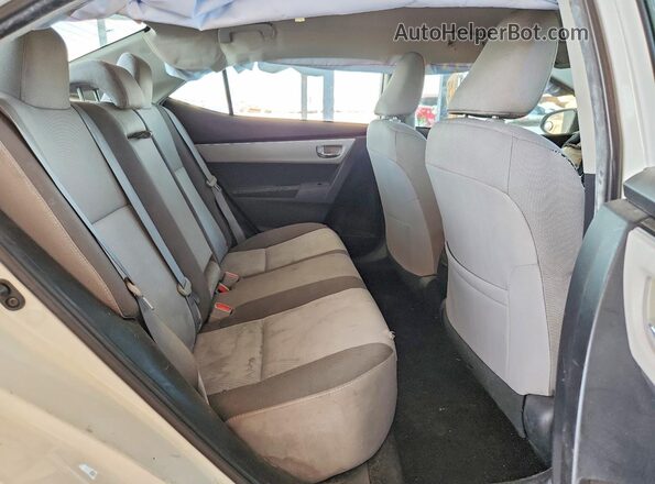 2T1BURHE5HC821940 2017 TOYOTA COROLLA Белый Вид задних сидений