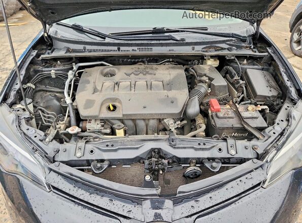 2T1BURHE5HC826359 2017 TOYOTA COROLLA Black Rear interior view