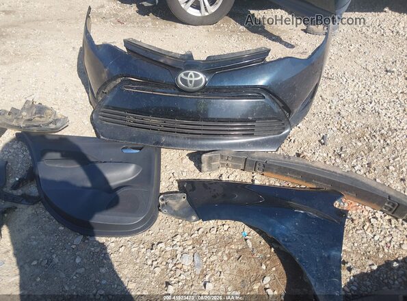 2T1BURHE5HC837149 2017 TOYOTA COROLLA Blue Սարքավորումների վահանակի տեսք