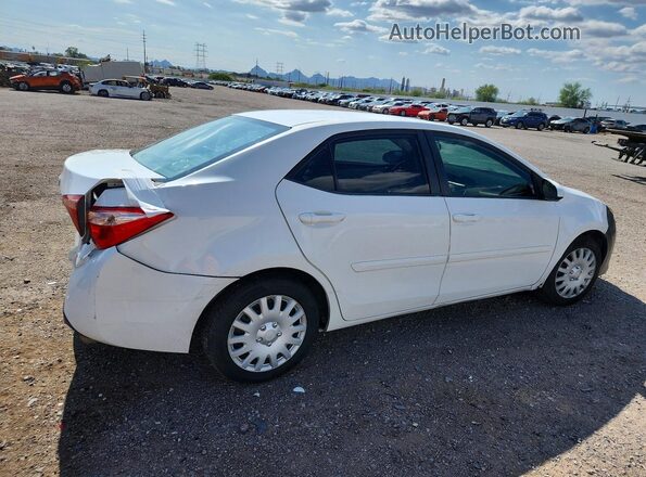 2T1BURHE5HC864786 2017 TOYOTA COROLLA Белый Задняя правая четверть
