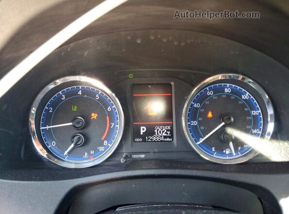 2T1BURHE5HC864786 2017 TOYOTA COROLLA Белый Вид щитка приборов