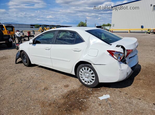 2T1BURHE5HC864786 2017 TOYOTA COROLLA Белый Задняя левая четверть