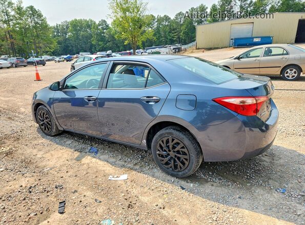 2T1BURHE5HC935176 2017 TOYOTA COROLLA Gray Rear left