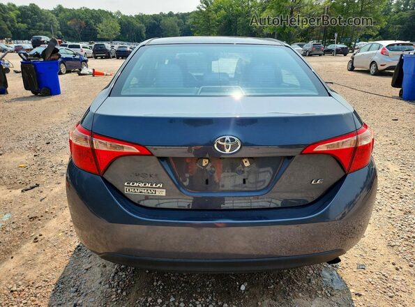 2T1BURHE5HC935176 2017 TOYOTA COROLLA Gray Rear view