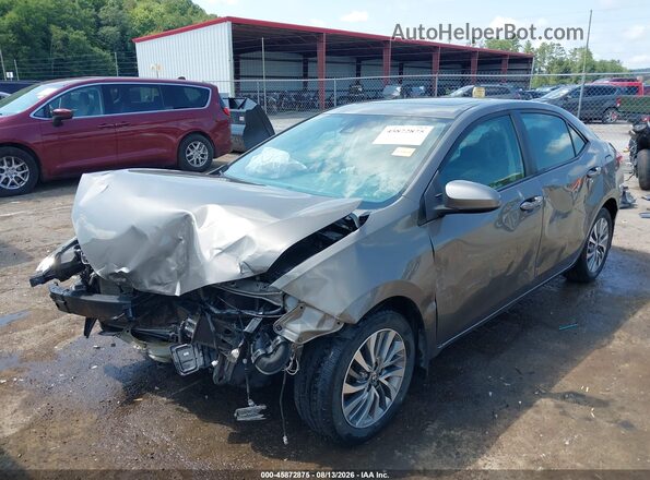 2T1BURHE5JC014808 2018 TOYOTA COROLLA Серый Передняя левая четверть