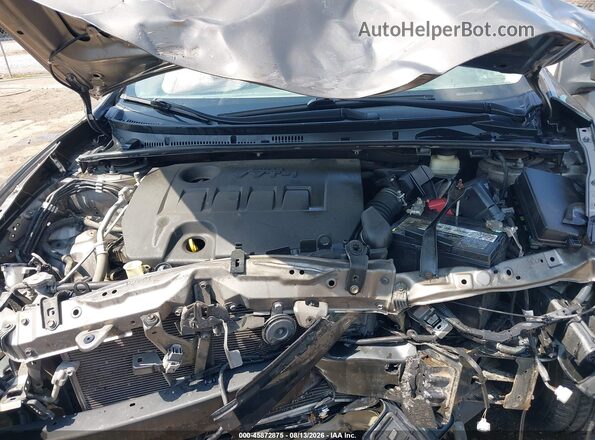 2T1BURHE5JC014808 2018 TOYOTA COROLLA Серый Вид сзади