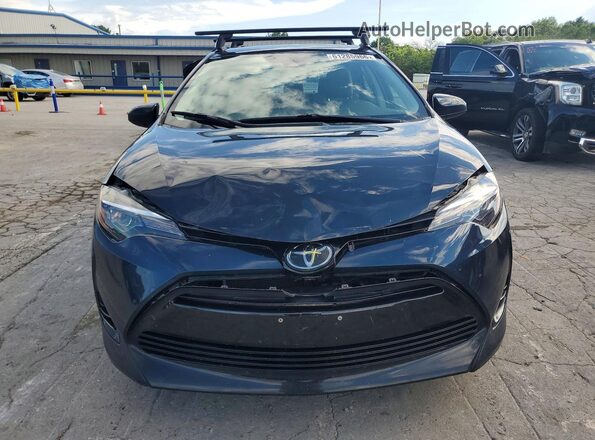 2T1BURHE5JC018390 2018 TOYOTA COROLLA Blue Դիմացի տեսք