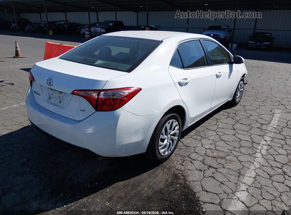 2T1BURHE5JC022472 2018 TOYOTA COROLLA White Trasero derecho