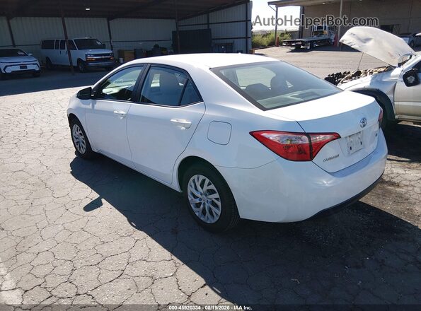 2T1BURHE5JC022472 2018 TOYOTA COROLLA White Trasero izquierdo