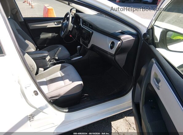 2T1BURHE5JC022472 2018 TOYOTA COROLLA White Vista interior delantera